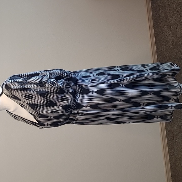 Black Dress Cover Up Swim Xl Lined - Picture 4 of 8